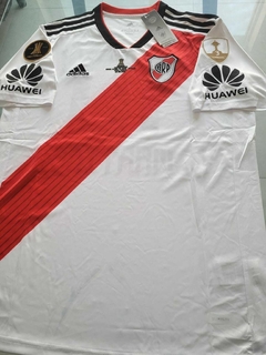 Camiseta adidas River Retro Titular MatchDay 2018/19 Parches Libertadores #RODAINDUMENTARIA - comprar online