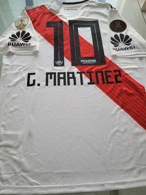 Camiseta adidas Retro River Titular MatchDay Vs. Boca 2018/19 #10 G. Martinez
