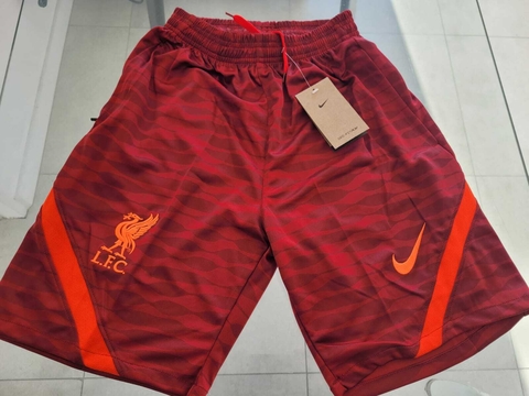 Short Nike Liverpool Rojo Con Bolsillos 2022 2023