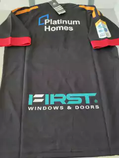 Camiseta Adidas Rugby Chief Negra 2023 2024 - Roda Indumentaria