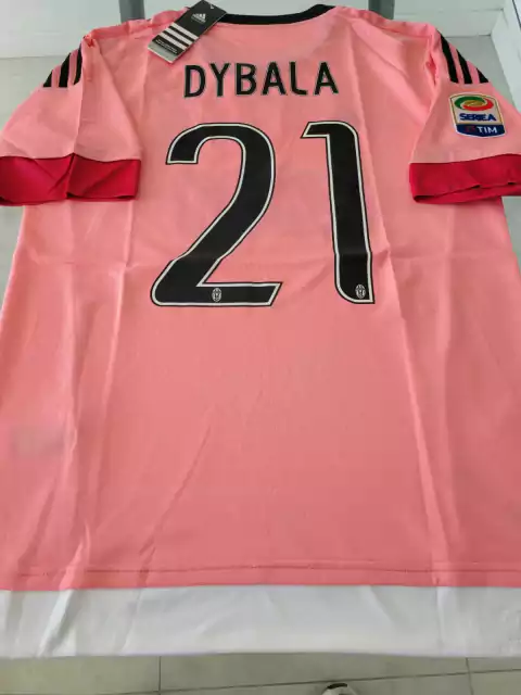 Camiseta Adidas Juventus Retro Rosa Dybala 21 2015