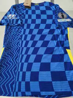 Camiseta Nike Chelsea Vaporknit Titular 2021 2022 Match - Roda Indumentaria