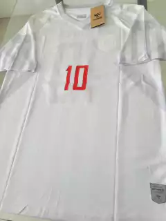 Camiseta Hummel Dinamarca Blanca Eriksen 10 2022 2023 Qatar - comprar online