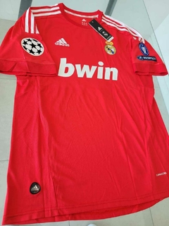 Camiseta adidas Retro Real Madrid Roja Ronaldo 7 2011 2012 - Roda Indumentaria