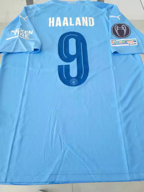 Camiseta Puma Manchester City Titular Haaland 9 2023 2024