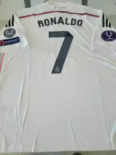 Camiseta adidas Retro Real Madrid Titular Ronaldo #7 2014 2015 - comprar online