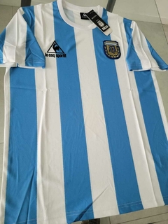 Camiseta LeCoqSportif Retro Argentina Titular 1986 #SALE en internet