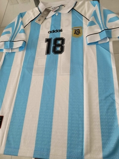 Camiseta Adidas Argentina Retro Titular 1997 #18 Scaloni - comprar online
