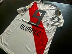 Camiseta adidas Retro River Titular Julian Alvarez 9 2018 MatchDay Vs Boca #RODAINDUMENTARIA - Roda Indumentaria