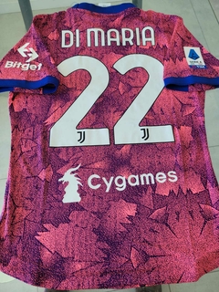 Camiseta Adidas Juventus HeatRdy Rosa Di Maria 22 2022 2023 Match