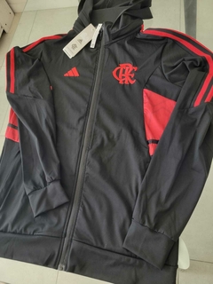 Campera Adidas Flamengo Entrenamiento 2023 2024 Capucha - comprar online