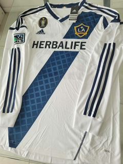 Camiseta Adidas Los Angeles Galaxy Manga Larga Retro Beckham #23 2011 2012 - comprar online