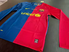 Camiseta Nike Barcelona Retro Manga Larga Titular Messi 10 2008 2009 Matchday en internet