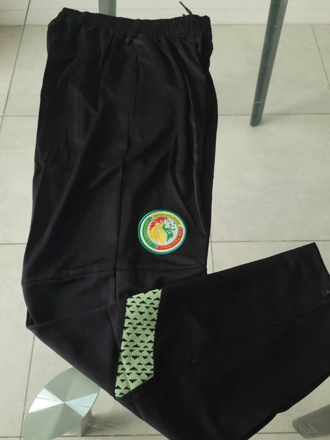 Pantalon Chupin Puma Senegal Negro 2023 2024 Entrenamiento