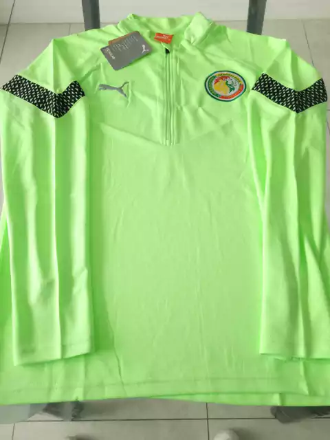 Buzo Puma Senegal Verde Entrenamiento 2023 2024