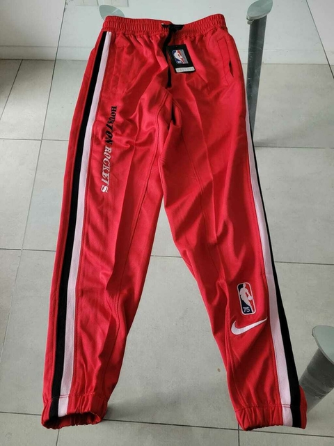 Pantalon Entrenamiento Nike Houston Rockets NBA Rojo 2023 2024 Entrenamiento