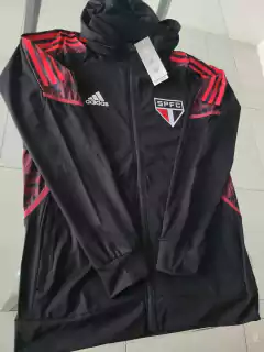 Campera Adidas San Pablo Negro 2023 2024 No Conjunto en internet