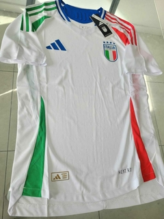 Camiseta Adidas HeatRdy Italia Suplente Blanca 2024 2025 Match en internet