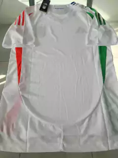 Camiseta Adidas HeatRdy Italia Suplente Blanca 2024 2025 Match - Roda Indumentaria