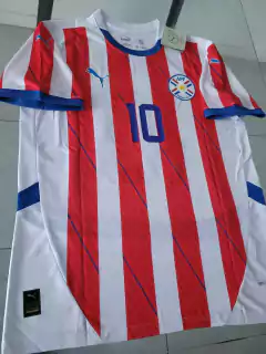 Camiseta Puma Paraguay Titular Almiron 10 2024 2025 Copa America en internet