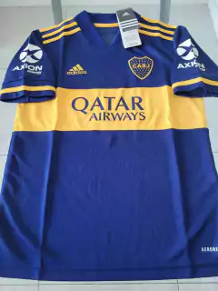 Camiseta Adidas Boca Titular 2020 2021 Niños