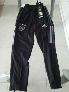 Pantalon Adidas Niños Ajax Negro 2023 2024 Entrenamiento