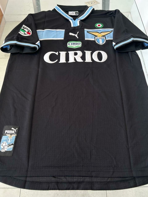 Camiseta Puma Retro Lazio Suplente Negra Mihajlovic #11 1998 1999 - comprar online