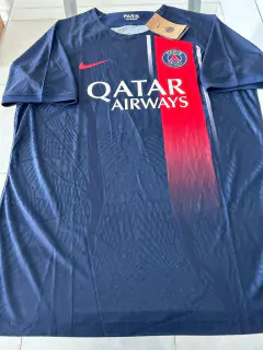 Camiseta Nike Vaporknit PSG Titular Mbappe 7 2023 2024 Match #SALE - comprar online