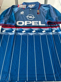 Camiseta adidas Milan Retro Suplente Azul 1995 1996 Maldini #3