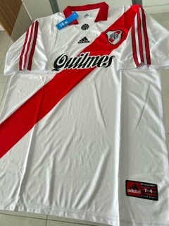 Camiseta Adidas Retro River Titular Angel 9 1998 1999 - Roda Indumentaria