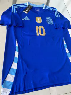 Camiseta Adidas Argentina Suplente Azul Messi 10 2024 2025 Aeroready en internet
