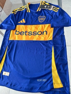 Camiseta Adidas HeatRdy Boca Titular Zeballos 7 2024 2025 Match - Roda Indumentaria