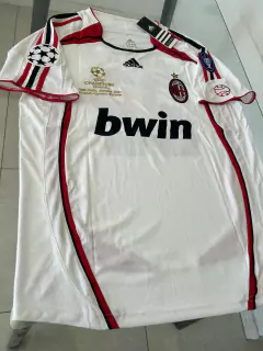 Camiseta adidas Milan Retro Blanca Kaka #22 2006 2007 - Roda Indumentaria