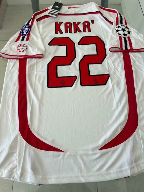 Camiseta adidas Milan Retro Blanca Kaka #22 2006 2007