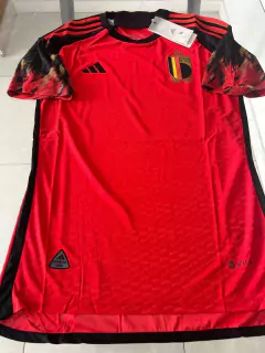 Camiseta adidas Belgica HeatRdy Titular 2022 2023 Qatar Match
