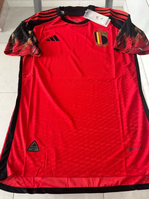 Camiseta adidas Belgica HeatRdy Titular 2022 2023 Qatar Match