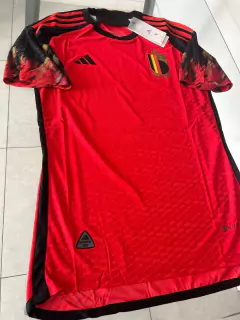 Camiseta adidas Belgica HeatRdy Titular 2022 2023 Qatar Match en internet