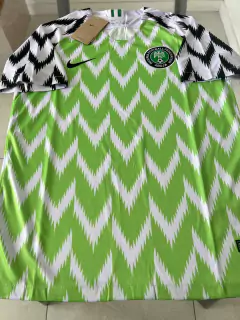 Camiseta Nike Nigeria Retro Blanca Suplente 2018