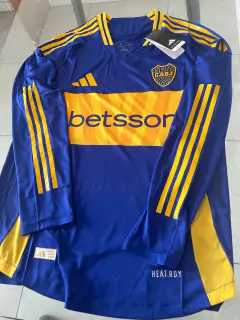 Camiseta Adidas HeatRdy Boca Manga Larga Titular 2024 2025 Match #SALE - comprar online