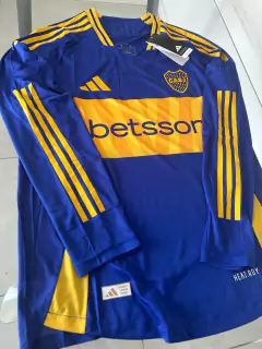 Camiseta Adidas HeatRdy Boca Manga Larga Titular 2024 2025 Match #SALE en internet