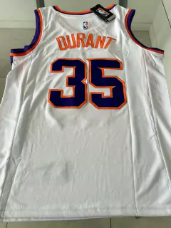 Camiseta NBA Nike Phoenix Suns Blanca Durant 35 Musculosa #SALE - Roda Indumentaria