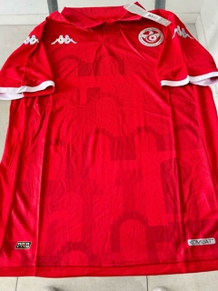 Camiseta Kappa Tunez Roja Titular 2024 2025 #SALE