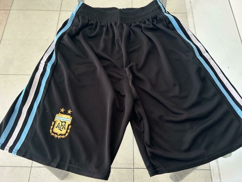 Short Adidas Argentina Negro 2018 2019