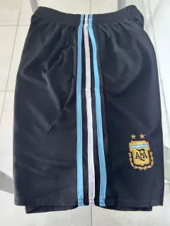 Short Adidas Argentina Negro 2018 2019 - comprar online