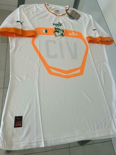 Camiseta Puma Match Costa de Marfil Naranja Blanca 2024 2025 - Roda Indumentaria