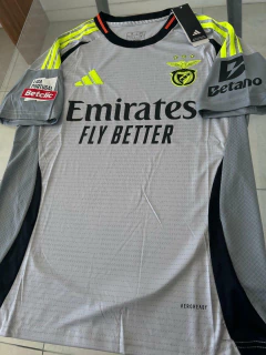 Camiseta Adidas Benfica Suplente Gris 2024 2025 Parches Liga Portugal en internet