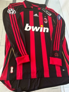 Camiseta Manga Larga Adidas Milan Retro Titular Kaka 22 2006 2007 - tienda online