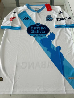 Camiseta Kappa Deportivo La Coruña Suplente Blanca Tercera 2024 2025 #SALE - comprar online