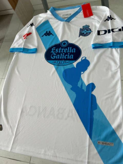 Camiseta Kappa Deportivo La Coruña Suplente Blanca Tercera 2024 2025 #SALE en internet