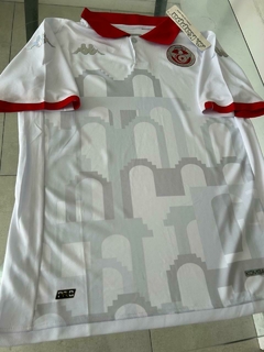 Camiseta Kappa Tunez Roja Suplente Blanca 2024 2025 #SALE - Roda Indumentaria